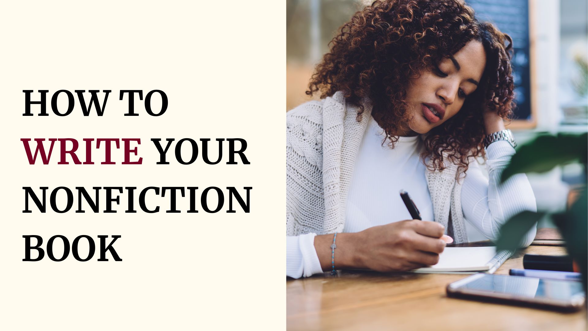 How to Write Your Nonfiction Book When You’re Not a Writer - Ifeoma Nwekwo